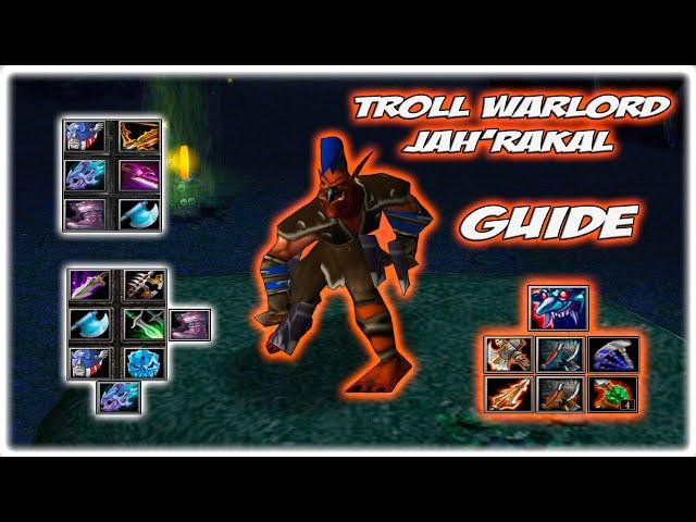 Troll Warlord Jah’rakal Guide | Мастер топоров! Как лучше качать его?