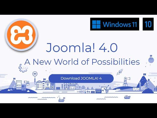  How to Install Joomla 4 on Localhost (Windows 11/10) XAMPP Server