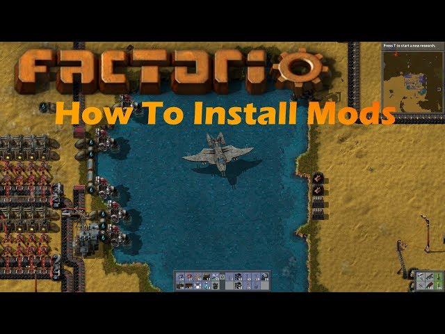 Factorio How To Install Mods