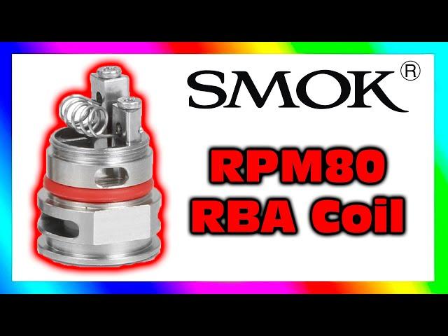 SMOK RPM80 RBA COIL - RE-BUILD TUTORIAL