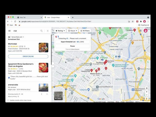 How to scrape data from Google Maps with G Maps Extractor 2024