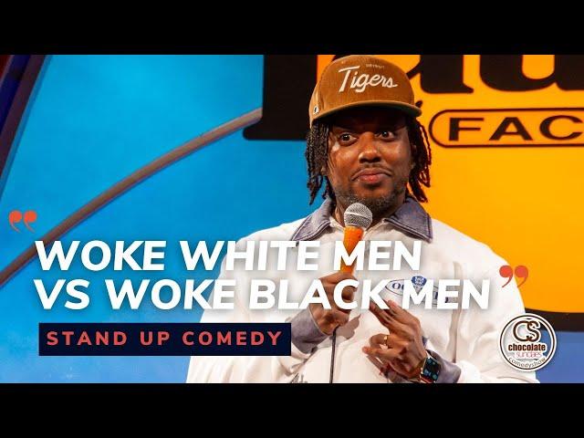 Woke White Men vs. Woke Black Men  - Comedian CP - Chocolate Sundaes Standup Comedy