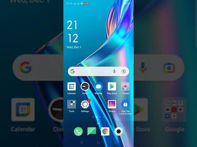 Turn on Oppo smartphone screen with double tap