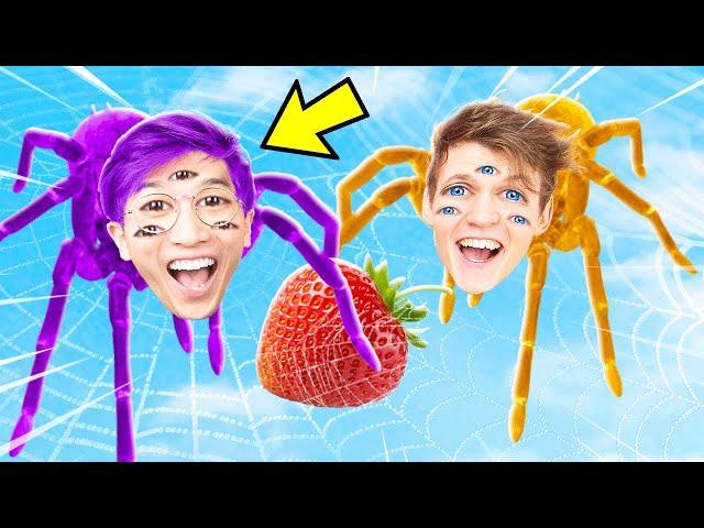 We Turned Into SPIDERS In A WEBBING JOURNEY!? (FULL GAME!)