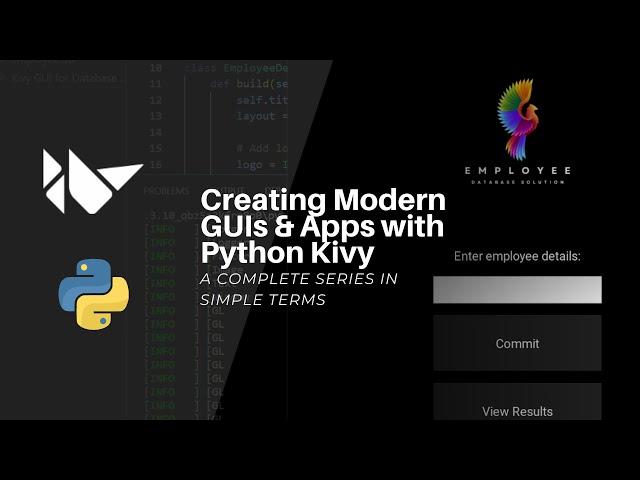 Better Code with the Kv Design Language- Creating Modern GUIs & Apps with Python Kivy Tutorial #3