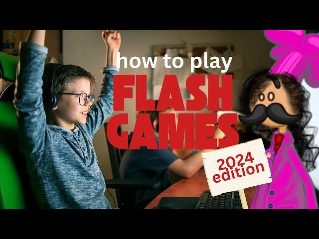 How to play FLASH games like PAPAs FREEZERIA in 2024