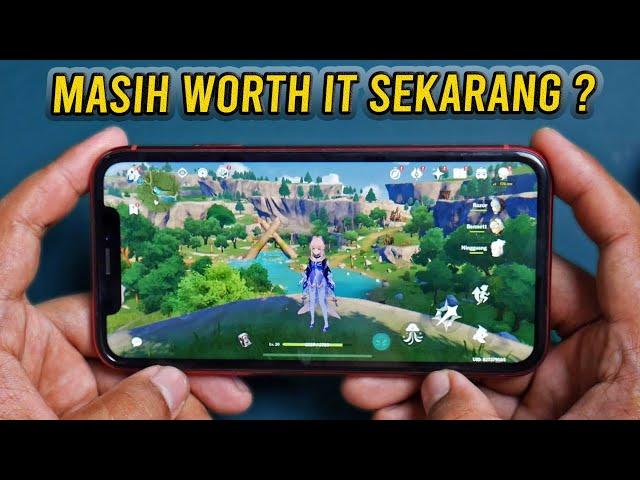 Test Genshin Impact on iPhone XR | Gak worth it untuk Tahun 2023 ? Framedrop Lag panas ?