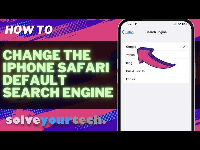 How to Change Safari Default Search Engine on iPhone (4 Steps)