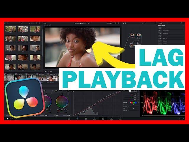 DaVinci Resolve: il VIDEO va a SCATTI - LAG PLAYBACK. Come Risolvere?
