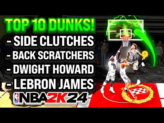 THE TOP 10 MOST OVERPOWERED DUNK PACKAGES IN NBA 2K24!