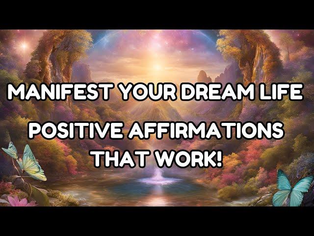 Manifest anything you want | Positive Affirmations | Law of Attraction | Asking the Universe