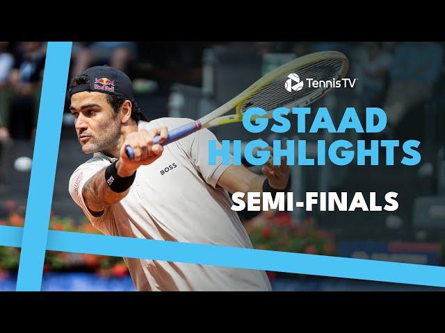 Tsitsipas Faces Berrettini, Struff vs Halys For Place In Final  | Gstaad 2024 Highlights Semi-Finals