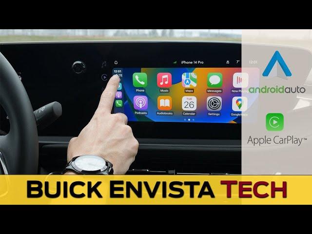 Media Screen in the Buick Envista | Apple CarPlay, Android Auto and more!