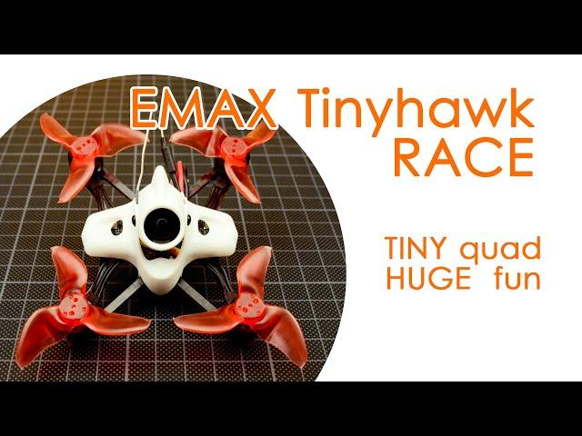 Emax Tinyhawk II Race : tiny size, huge fun - 2S BNF micro FPV drone