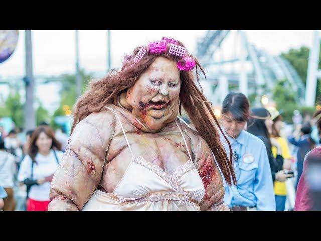 USJ ハロウィン ホラーナイト Zombie scary "Amanda"nakakatakot Halloween Horror Nights 좀비 喪屍