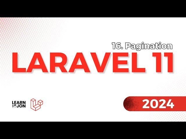 LARAVEL 11 Crash Course for Beginners 2024 | #16 Pagination (Web Developer Path)