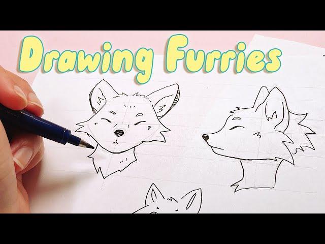 How I Draw Furries  Any Species Furry Art Tutorial