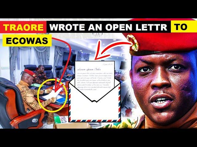 IBRAHIM TRAORE & AES WROTE A CONCERNED OPEN LETTER AFTER ECOWAS AGAIN REJECTED AES' EXIT. WATCH!