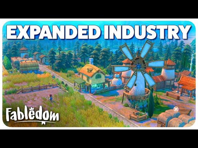 Solving my problems with Expanded Industry! | Fabledom