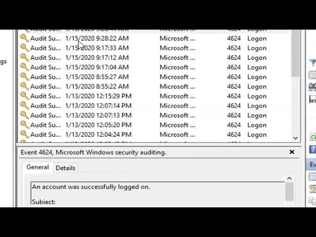How to Event Log Login and Shutdown Activities in Windows 10/8/7
