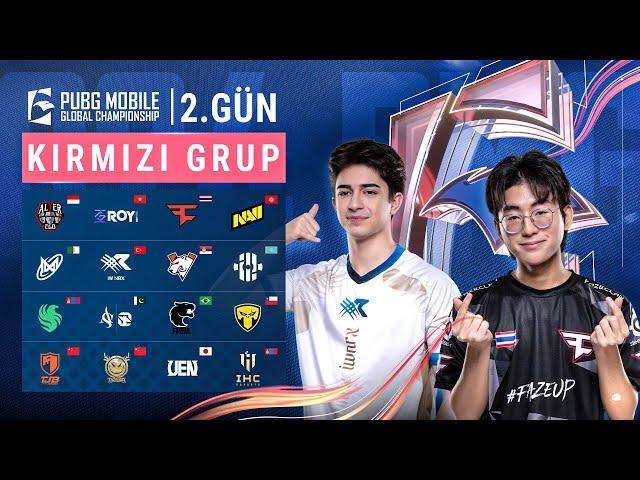 [TR] 2024 PMGC Lig Aşaması |  Kırmızı Grup 2. GÜN | PUBG MOBILE Global Championship