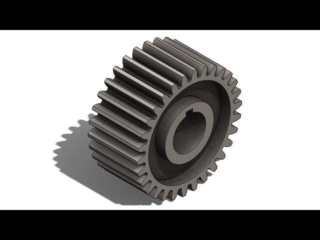 Solidworks Tutorial#40 | Design a Gear.