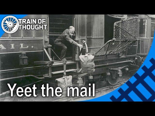 How mail trains collected letters without stopping - Post Trains