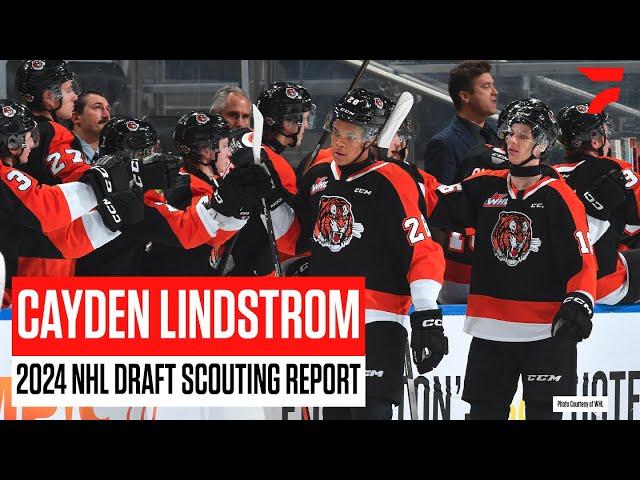 Cayden Lindstrom 2024 NHL Draft Scouting Report | Risk Versus Reward