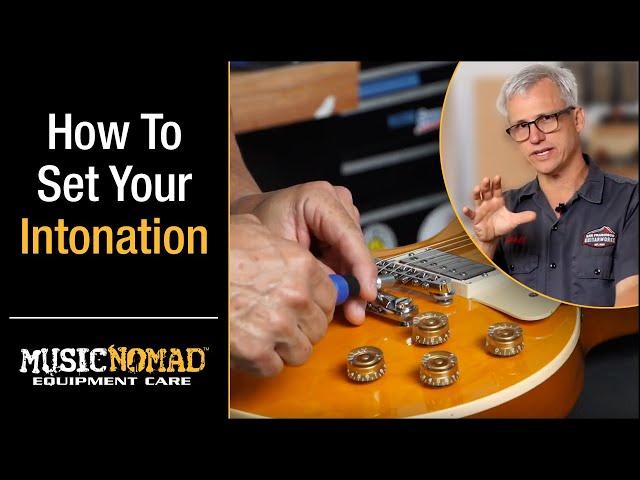 How to Set your Intonation on an Electric Guitar
