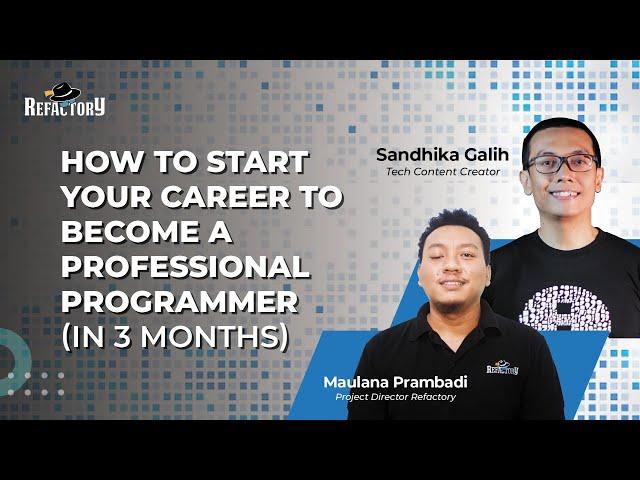 Webinar Refactory x Sandhika Galih