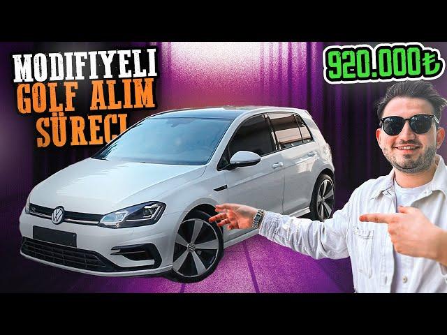 MODİFİYELİ GOLF ALIM SÜRECİ  ! 920.000 TL