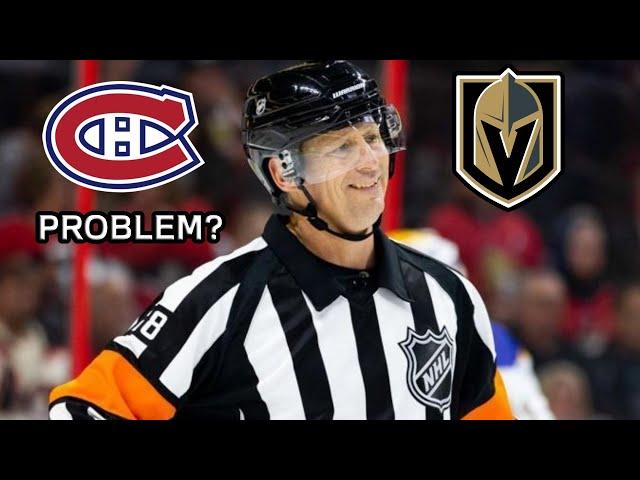 Will Officiating Be An Issue Tonight? Montreal Canadiens vs Vegas Golden Knights Game 5 NHL Playoffs