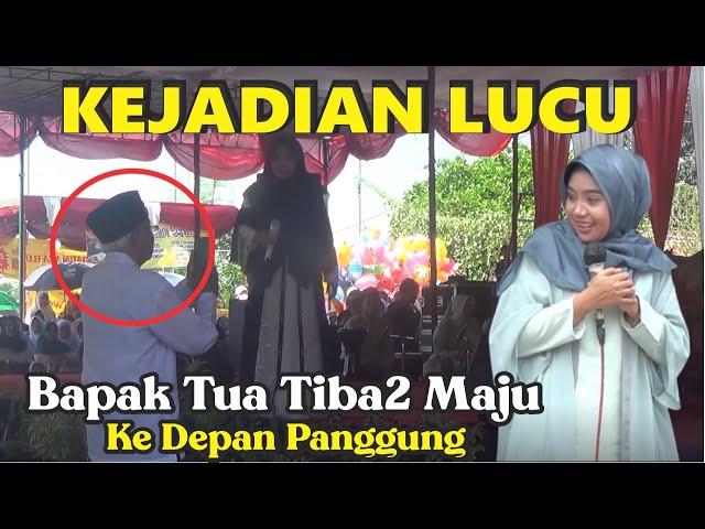 KEJADIAN LUCU BAPAK-BAPAK TIBA-TIBA MAJU KE PANGGUNG ADA APA GERANGAN ? 5 JUNI 2024