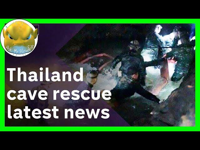 [HD] Thai cave rescue mission - HOW THE 12 BOYS AND THEIR COACH WERE RESCUED