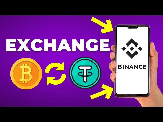 How to Exchange BTC to USDT in Binance (Step by Step)