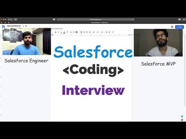 Salesforce Admin Interview with Salesforce MVP | Part 1 | By Salesforce Engineer