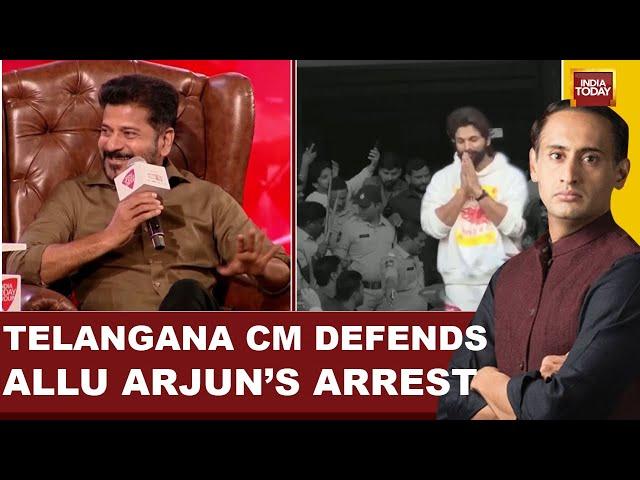 Allu Arjun's Arrest: Telangana CM Revanth Reddy Defends Arrest | India Today