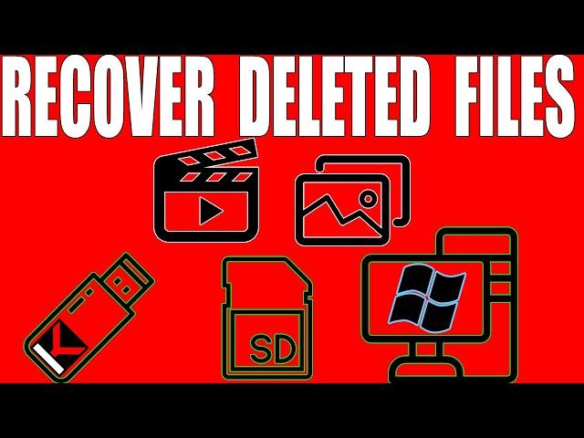 How to recover deleted photos, videos or files for free from SD card, USB drive or Windows 10 PC