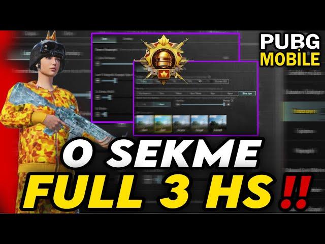 PUBG MOBİLE DE HİÇ SEKMEYEN HASSASİYET NASIL OLUR ! YAPILACAK BÜTÜN AYARLAR TEK VİDEO | PUBG MOBİLE