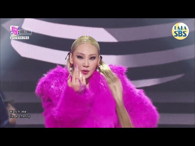 [SBSInkigayo/인기가요] CL - Tie a Cherry  | Highlight | LA LA SBS