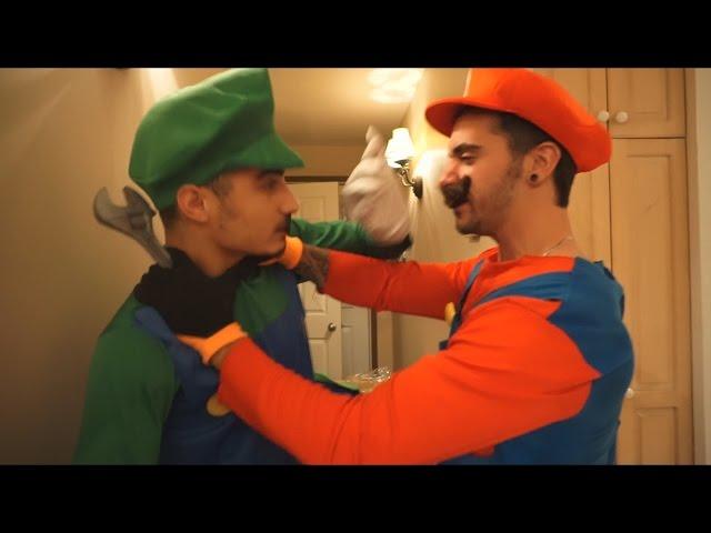 MARIO VS LUIGI IN REAL LIFE