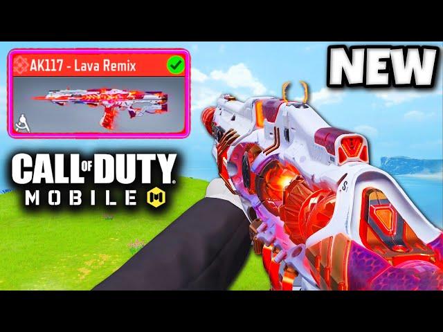 *NEW* MYTHIC AK117 - LAVA  (COD MOBILE)