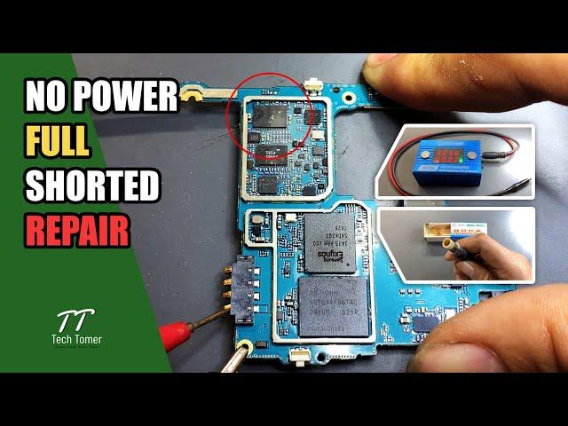 Samsung Galaxy J2 - No Power / Full Shorted Repair Tutorial | Tech Tomer