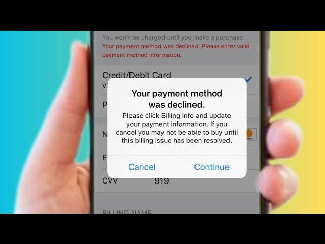 How to Fix Your Payment Method Was Declined on iPhone and iPad - iOS 17