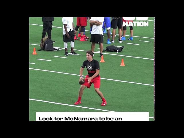 Cade McNamara is an intriguing QB prospect