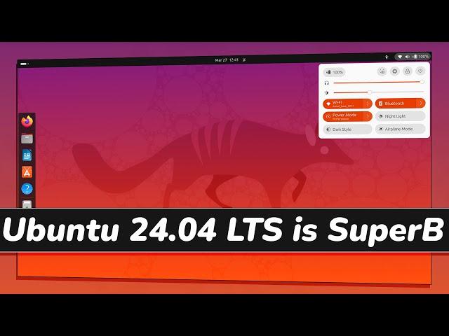 UBUNTU 24.04 LTS FIRST LOOK - Top 5 BIG Features