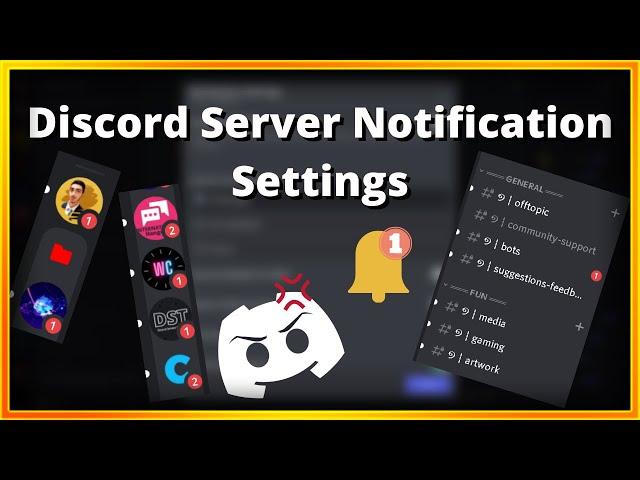 Discord Server Notification Settings