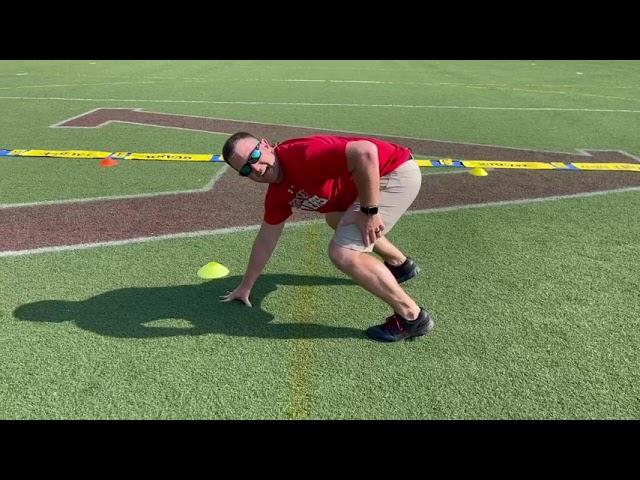 3 point stance in under 60 seconds