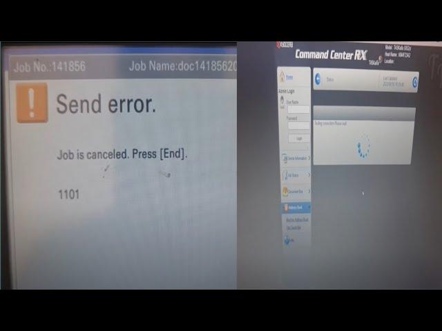 How to Fix Kyocera Send Error 1101