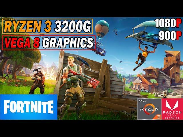 FORTNITE | Ryzen 3 3200G | VEGA 8 Graphics | Gameplay Test (2025)